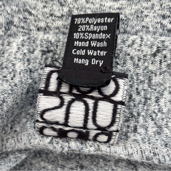 Clara Sunwoo Longline Cardigan Sweater XL Heather Grey - Picture 7 of 8